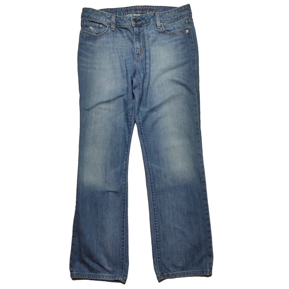 VTG Y2K LEVIS 552 Women 14‎ Medium Mid-Rise Straight Blue Denim Jeans